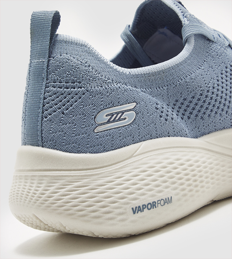BOBS INFINITY Knitted Lace-Up Sneakers