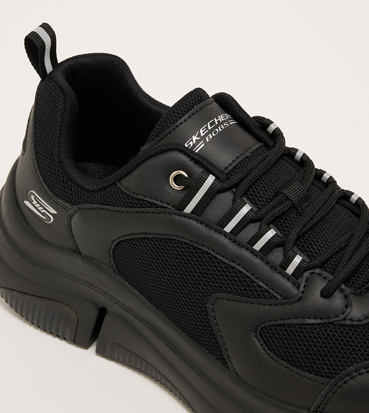BOBS SPARROW FLEX Knitted Lace-Up Shoes