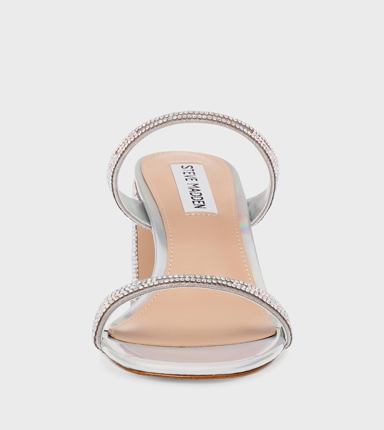 ZIYA-R Embellished Block Heel Sandals