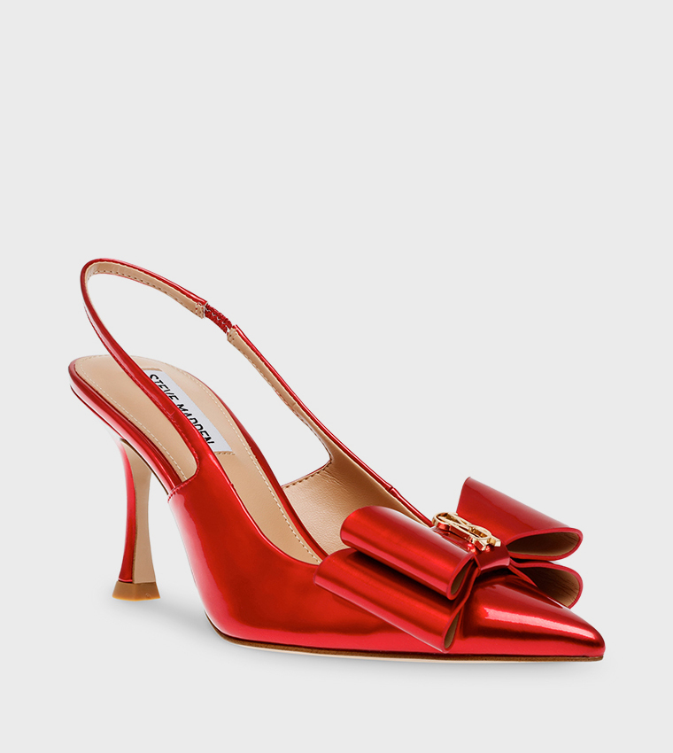 CELEBRATE Bow Detail Slingback Pumps