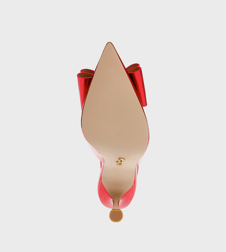 CELEBRATE Bow Detail Slingback Pumps