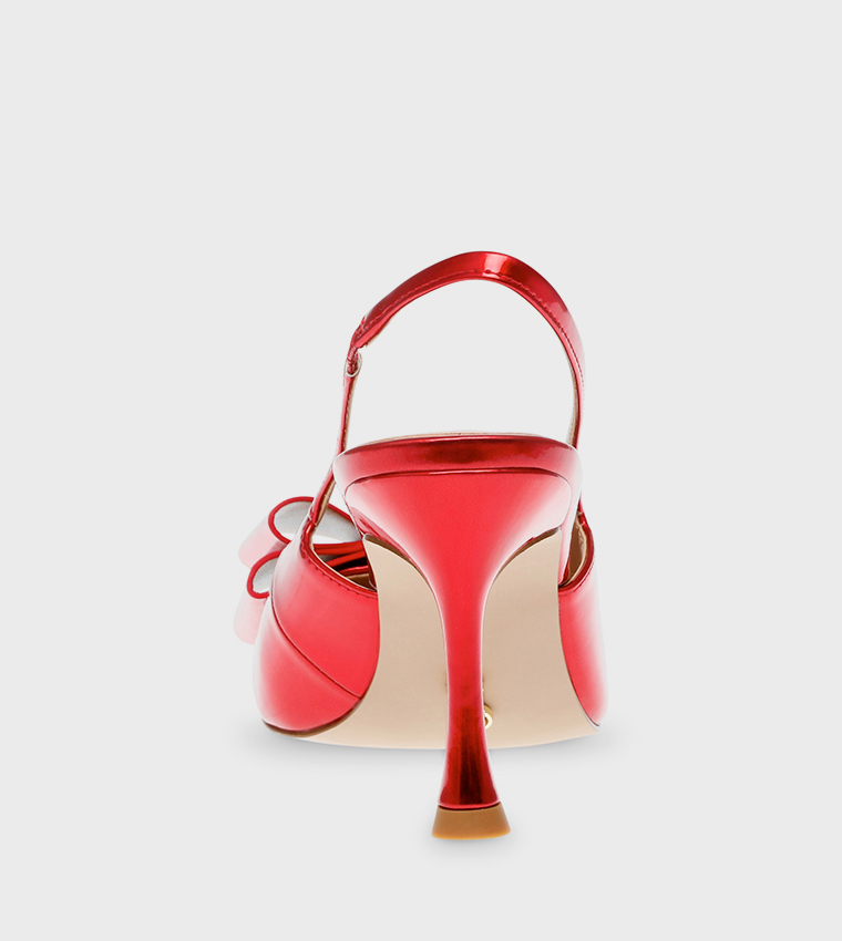 CELEBRATE Bow Detail Slingback Pumps