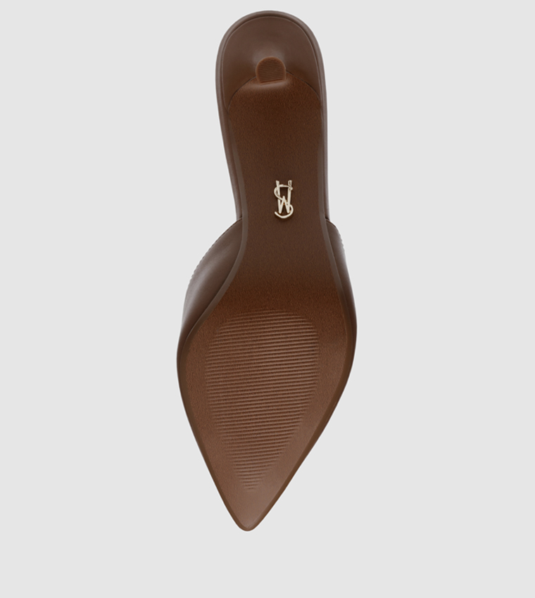 EMPERATIZ Textured Pointed Toe Mules