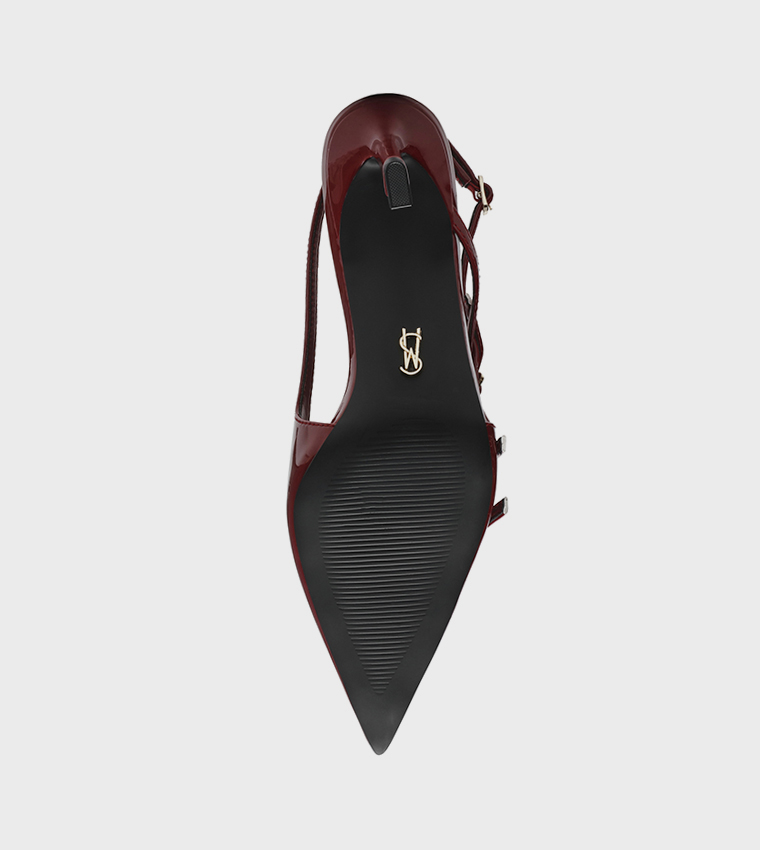 LIANA Buckle Detail Slingback Pumps