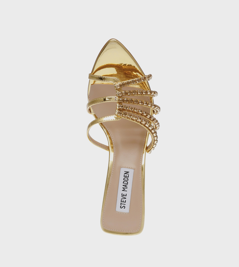 FENNA Embellished Heel Sandals