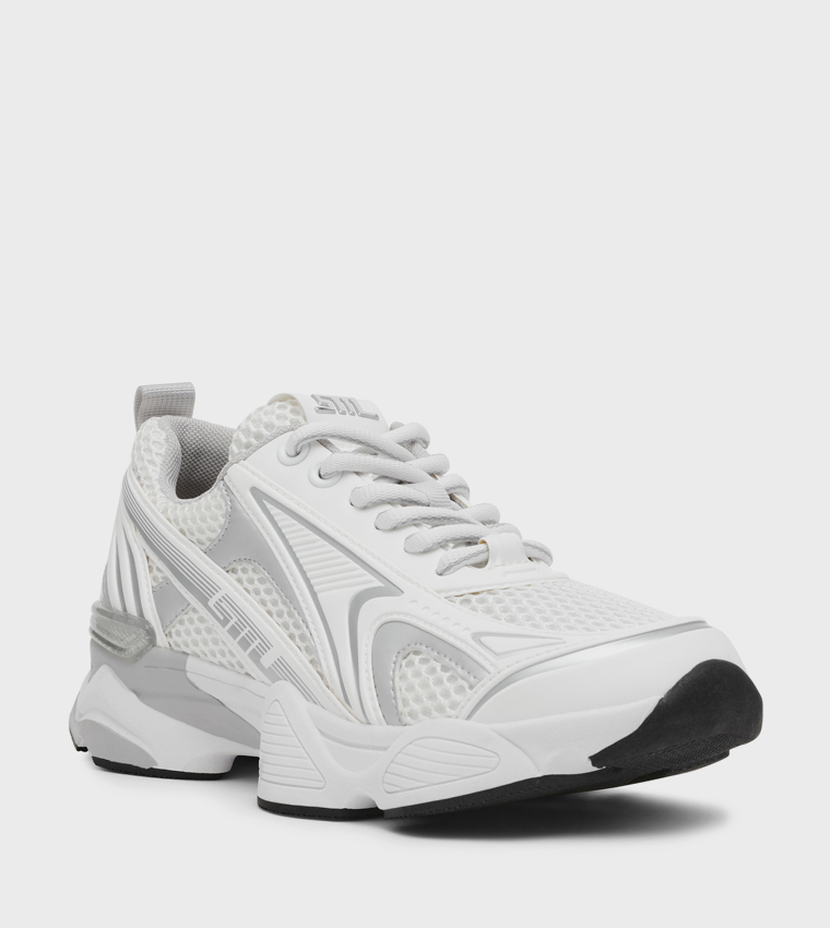 SPEEDSTER-E Textured Chunky Sneakers