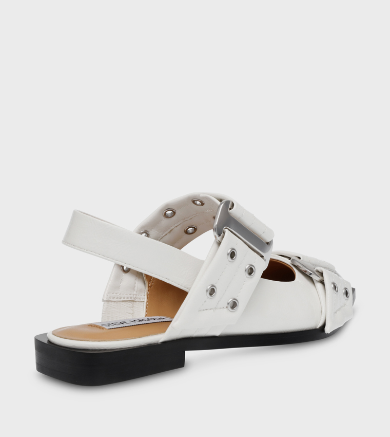 GRAND AVE Eyelet Detail Flat Shoes