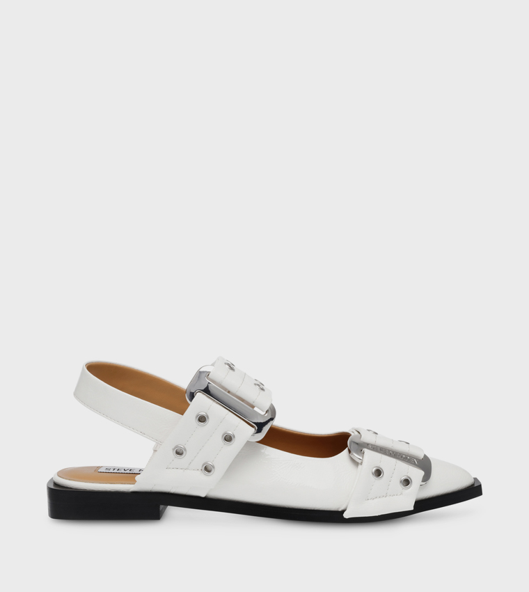 GRAND AVE Eyelet Detail Flat Shoes