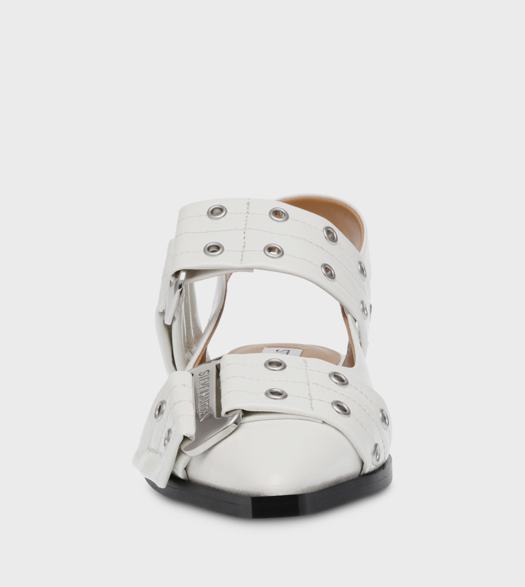 GRAND AVE Eyelet Detail Flat Shoes