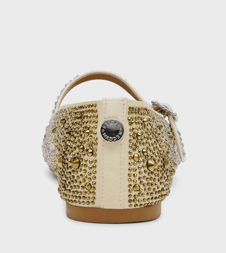 BRISSA-R Embellished Mary Janes
