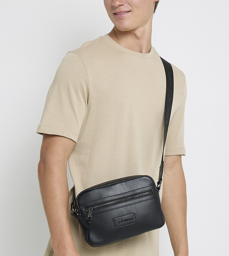 Logo Detail Messenger Bag