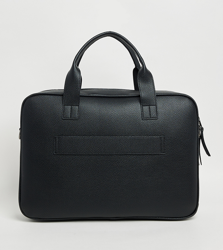 Logo Detail Laptop Bag