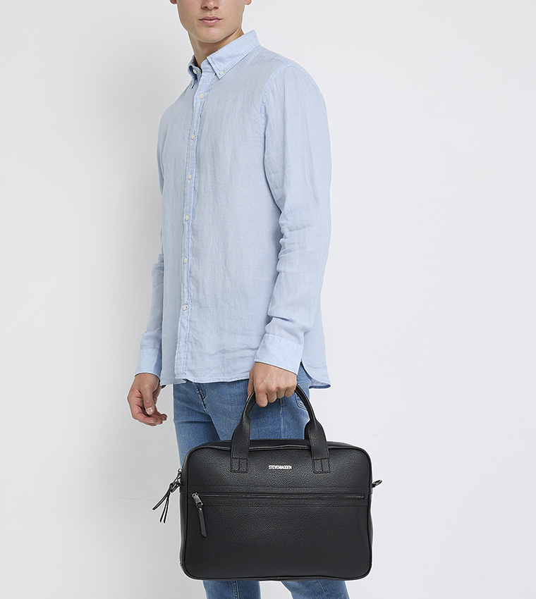 Logo Detail Laptop Bag