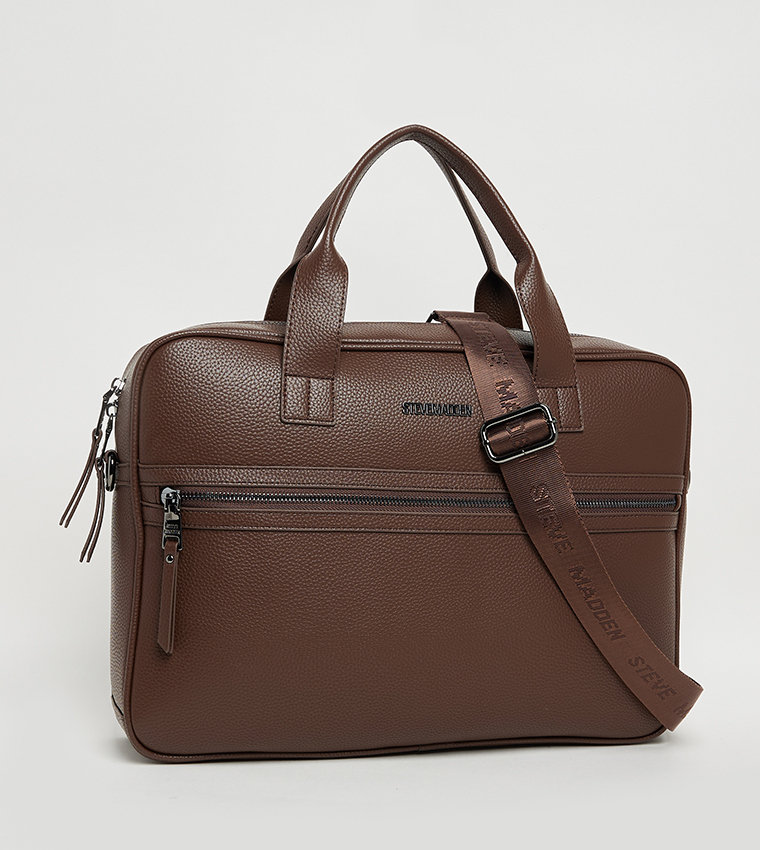 Logo Detail Laptop Bag