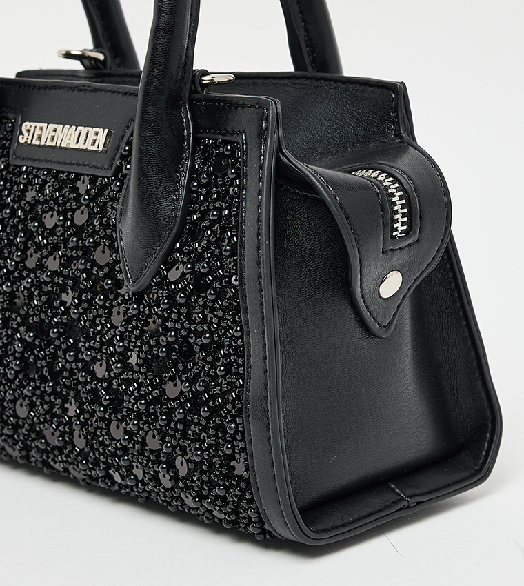 BINLOVE Embellished Satchel Bag