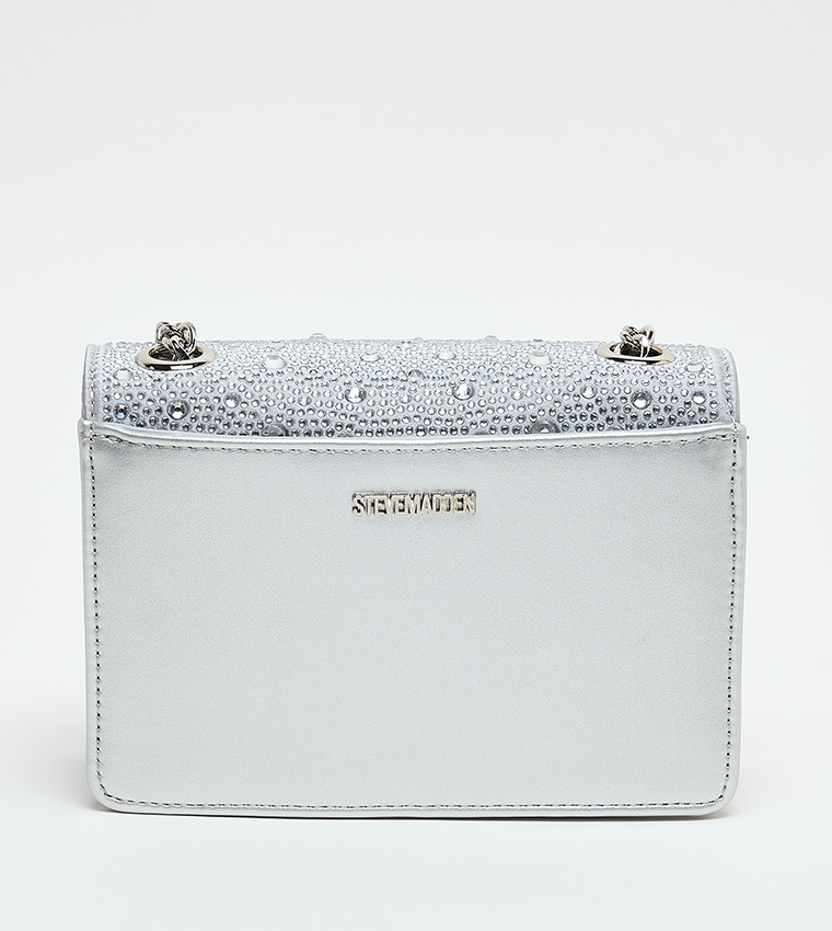 BMUSA Embellished Flap Crossbody Bag
