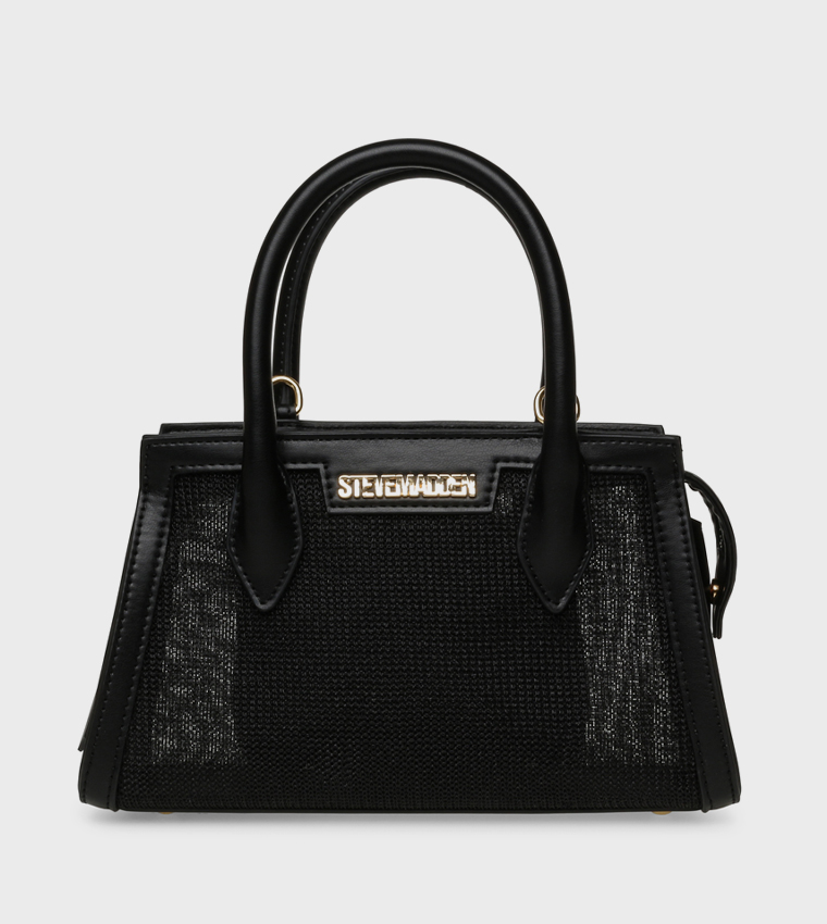 BPEACHIE Textured Satchel Bag