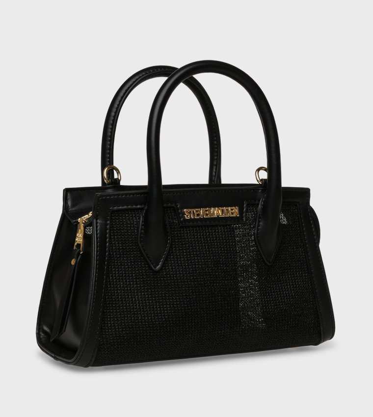 BPEACHIE Textured Satchel Bag
