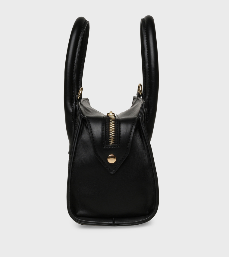 BPEACHIE Textured Satchel Bag