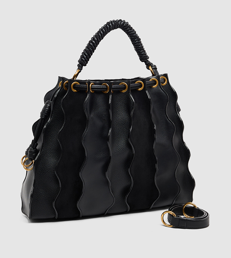 Textured Handheld Bag