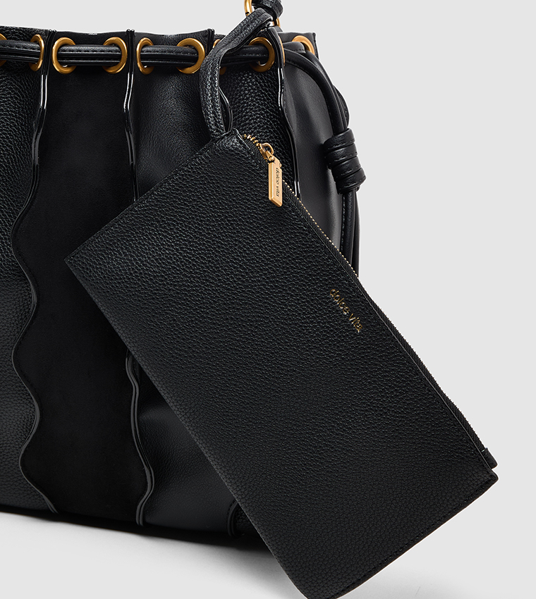 Textured Handheld Bag