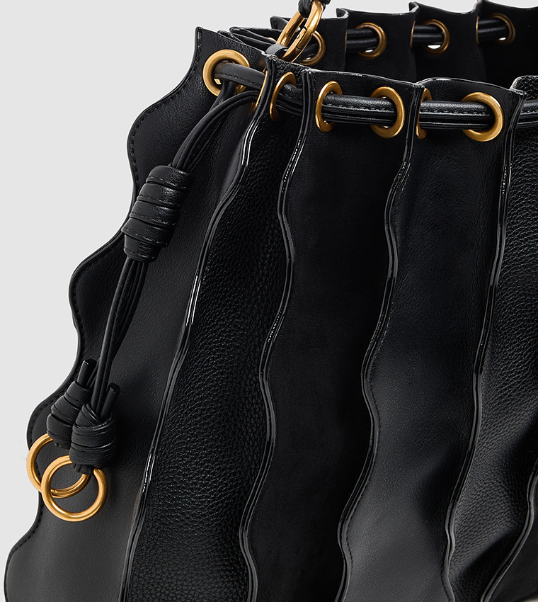 Textured Handheld Bag