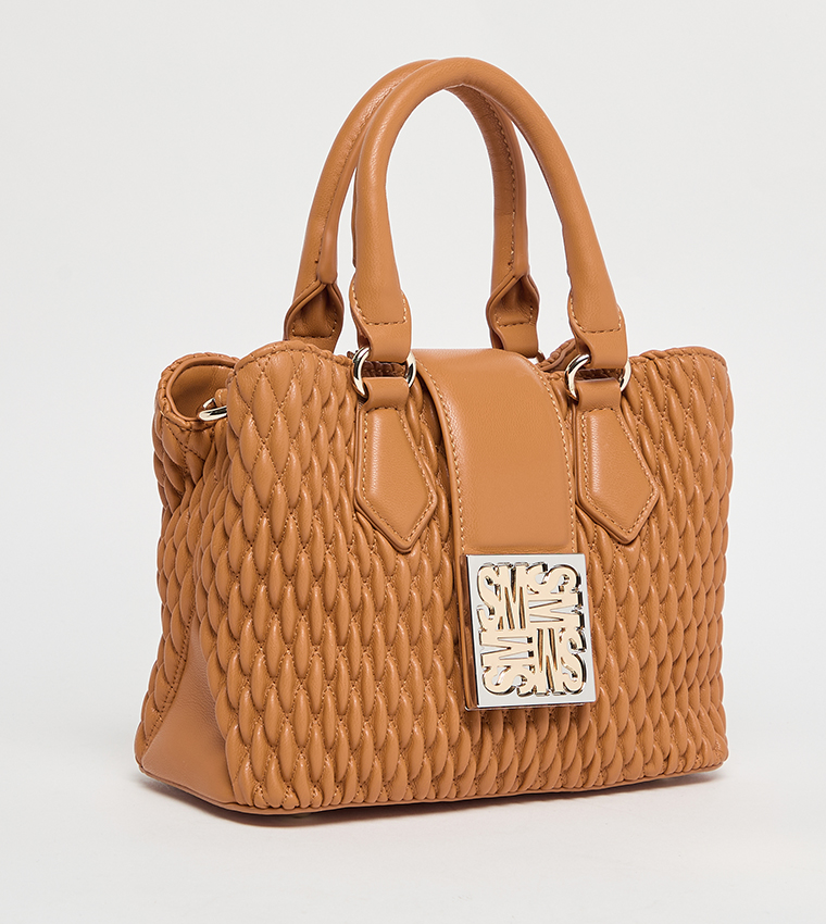 BTOMLIN Quilted Satchel Bag