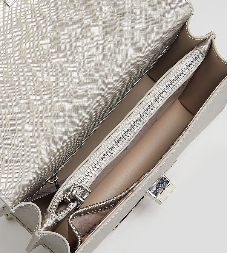 Twist Lock Convertible Crossbody Bag