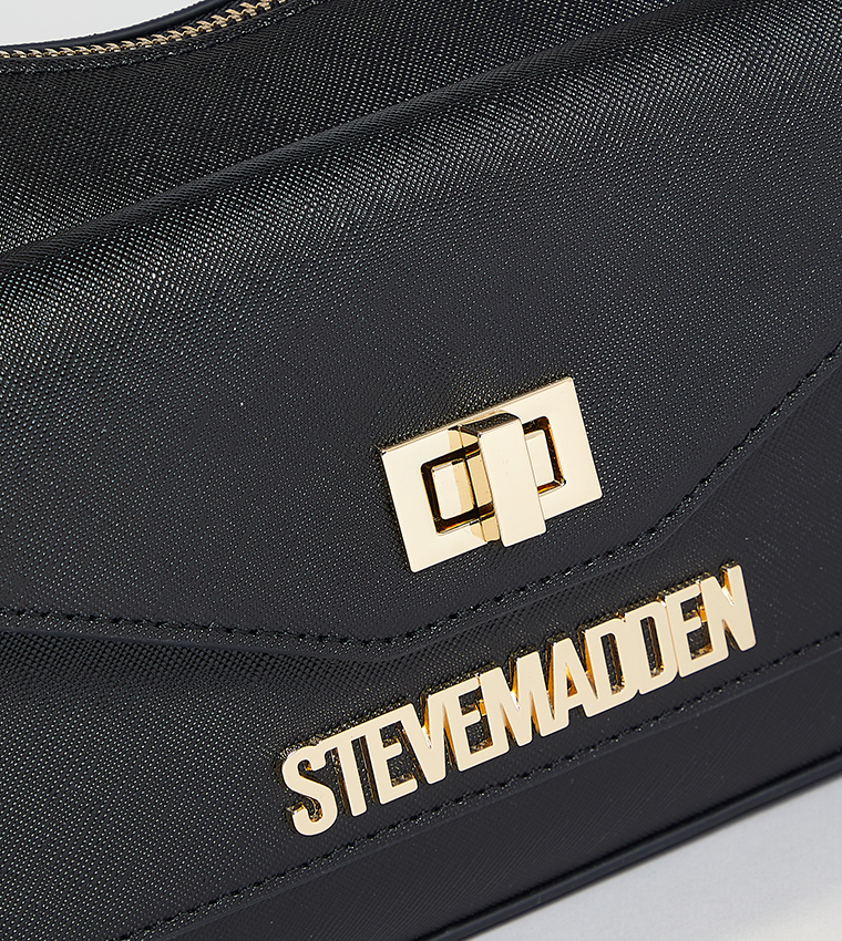 Logo Metal Shoulder Bag
