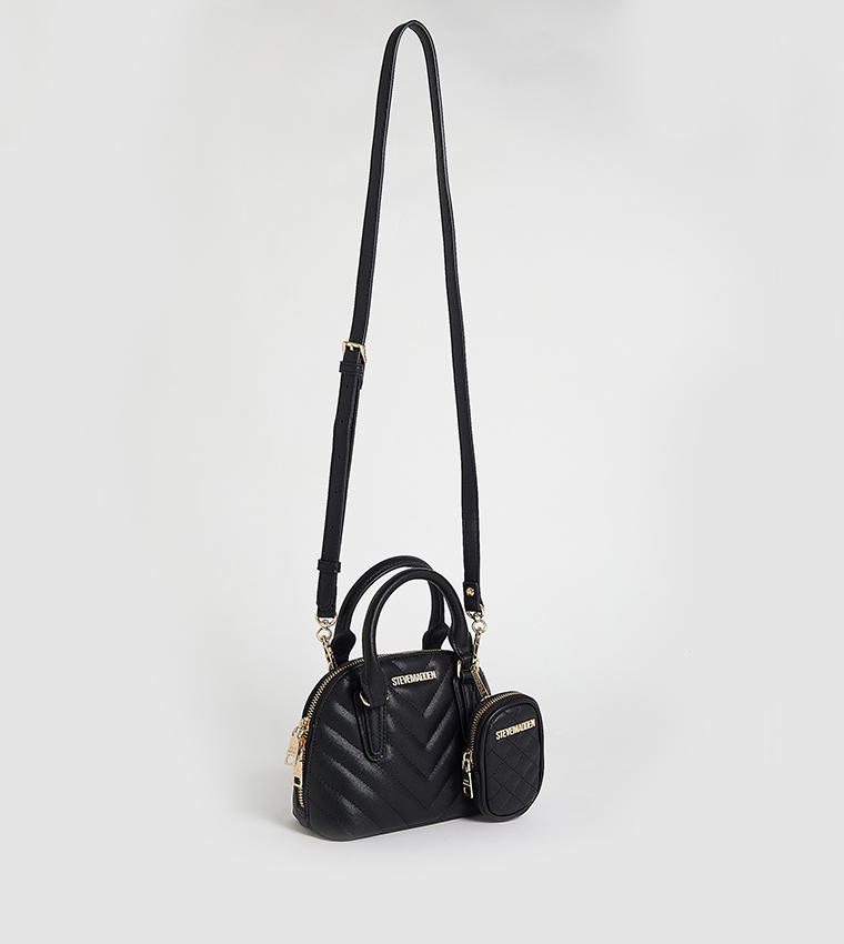 Quilted Mini Satchel Bag