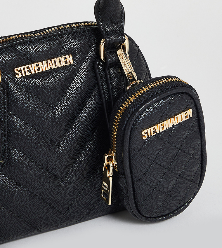 Quilted Mini Satchel Bag