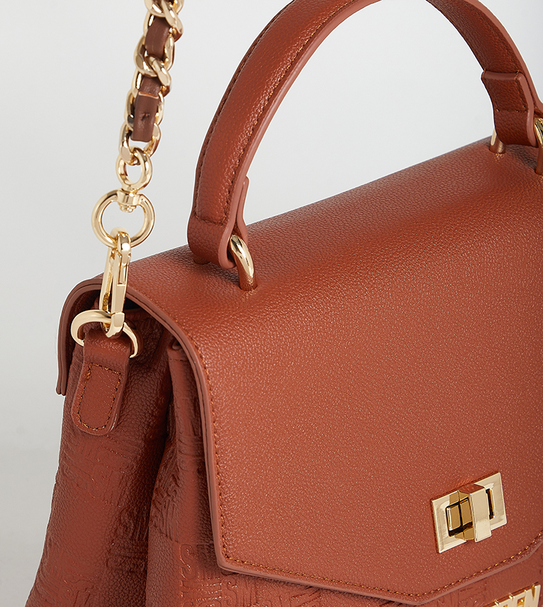 Twist Lock Top Handle Bag