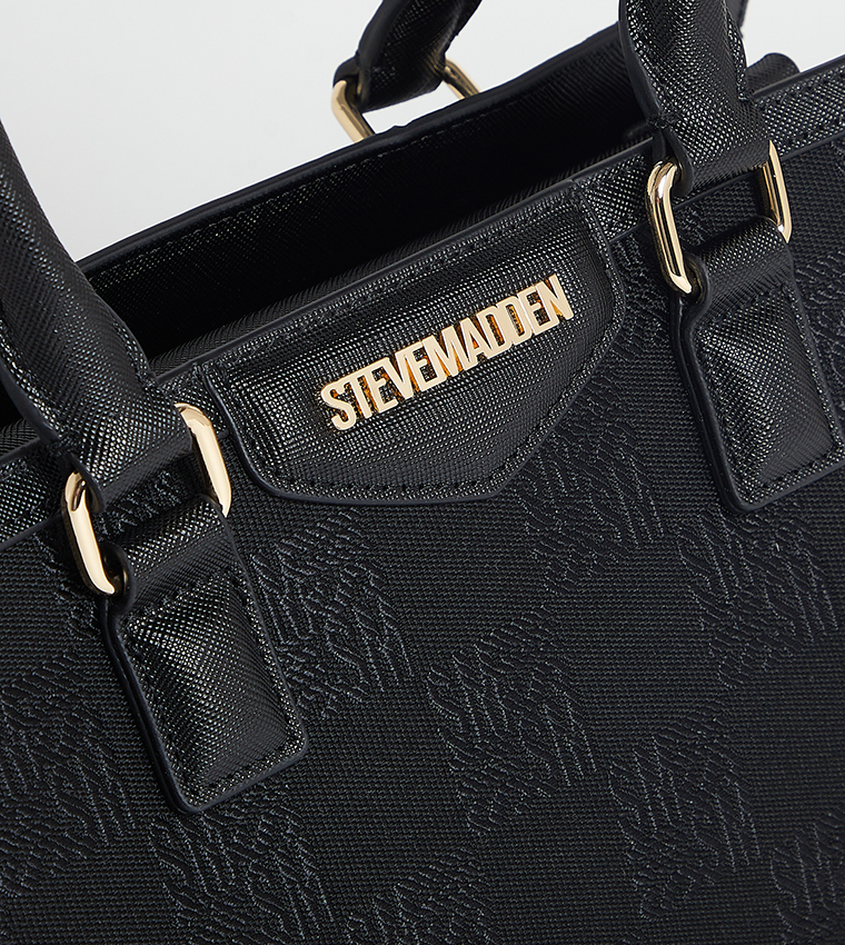 Logo Detail Satchel Bag