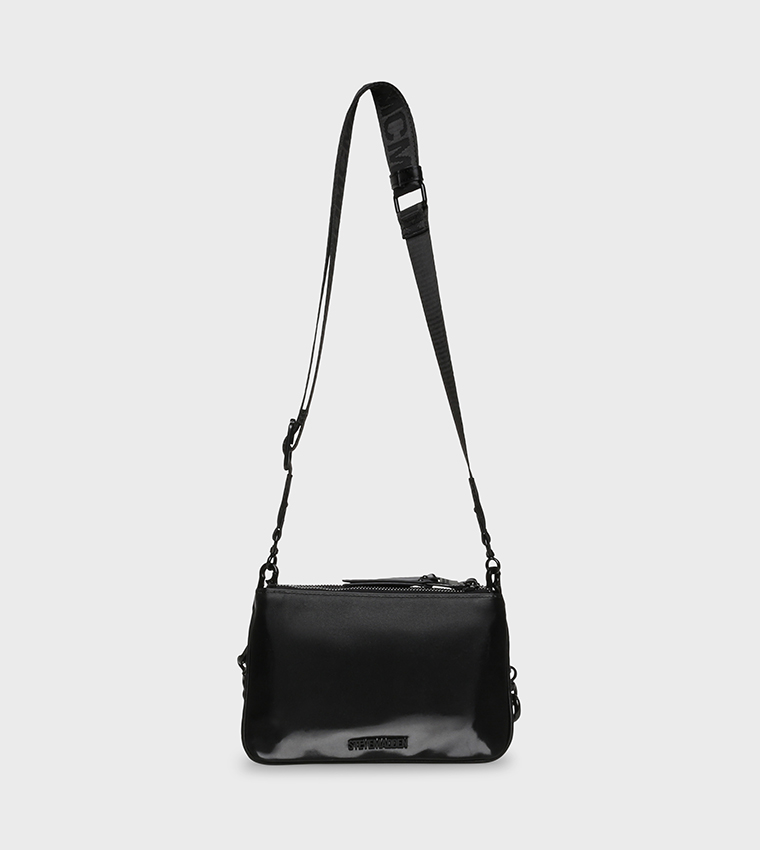 BNICCO-V Logo Metal Crossbody Bag