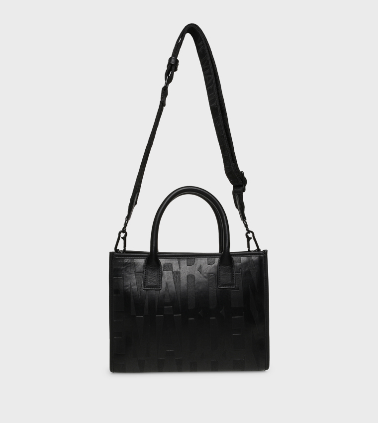 BVISIONE Logo Patterned Tote Bag