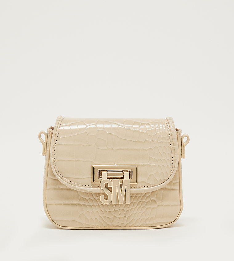 BNAIM Metal Accent Crossbody Bag