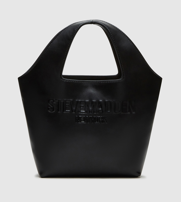 BVEENA Logo Detail Bucket Bag