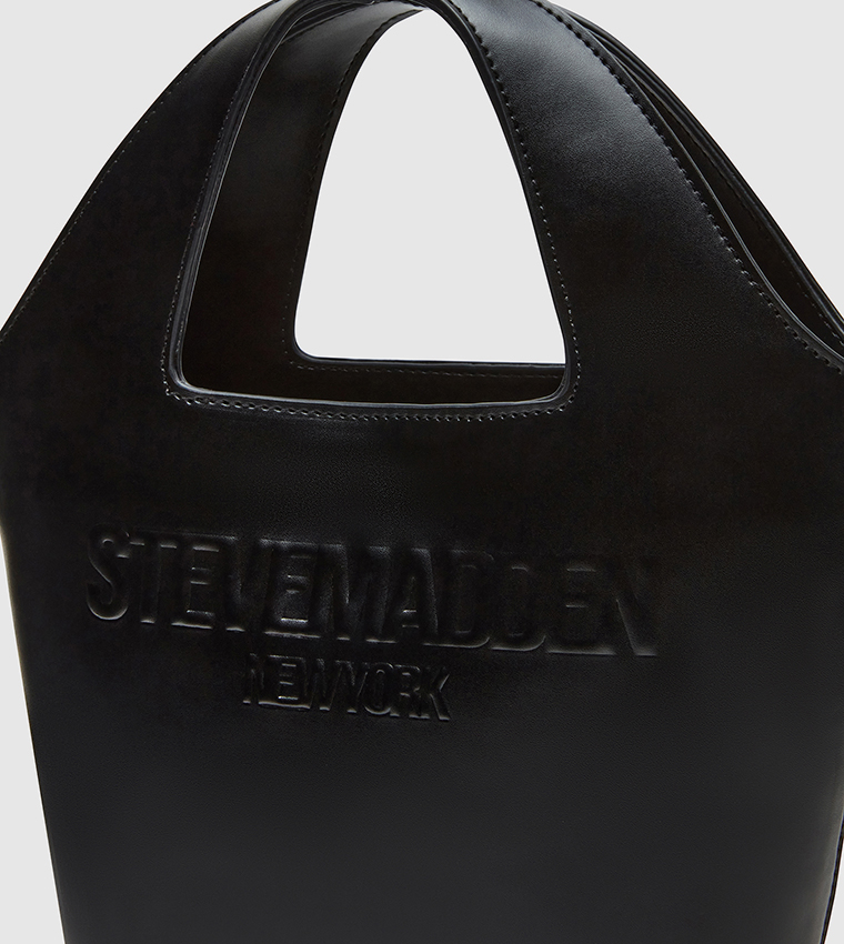 BVEENA Logo Detail Bucket Bag