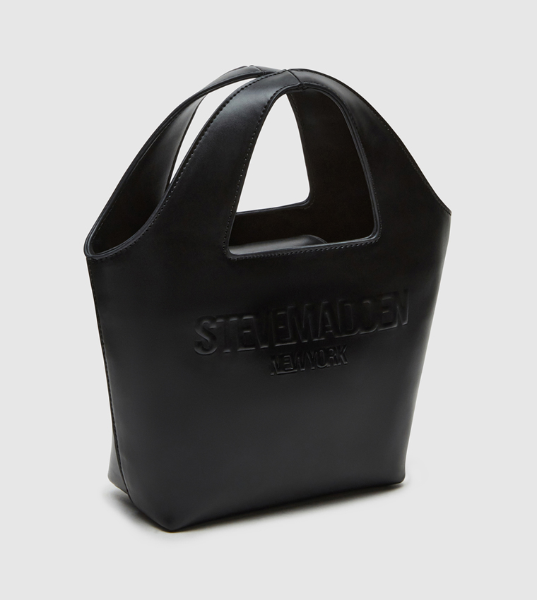 BVEENA Logo Detail Bucket Bag
