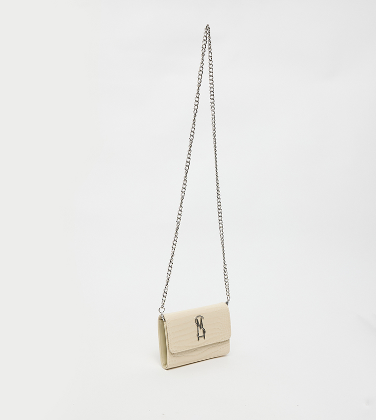 BASHA-W Logo Detail Mini Crossbody Bag