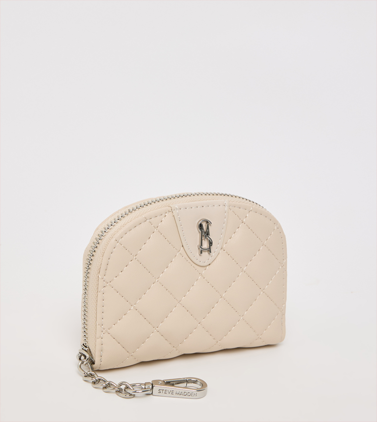 BCLEFF Quilted Zip-Around Wallet