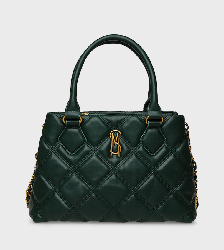 BNESSIE Quilted Satchel Bag