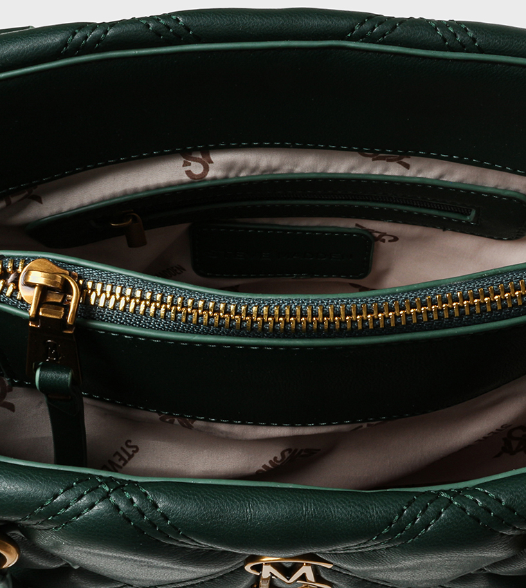 BNESSIE Quilted Satchel Bag