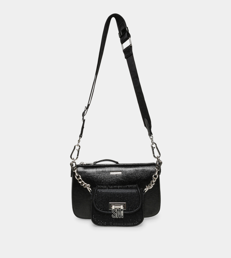 BNAIM-R Logo Detail Crossbody Bag with Purse
