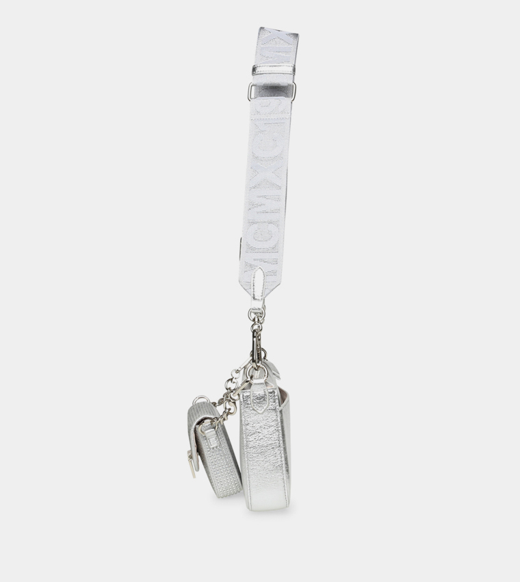 BNAIM-R Logo Detail Crossbody Bag with Purse