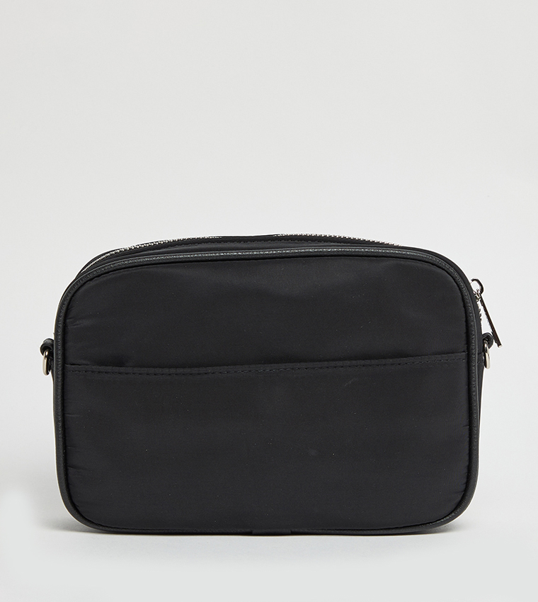 Logo Detail Crossbody Bag with Pouch