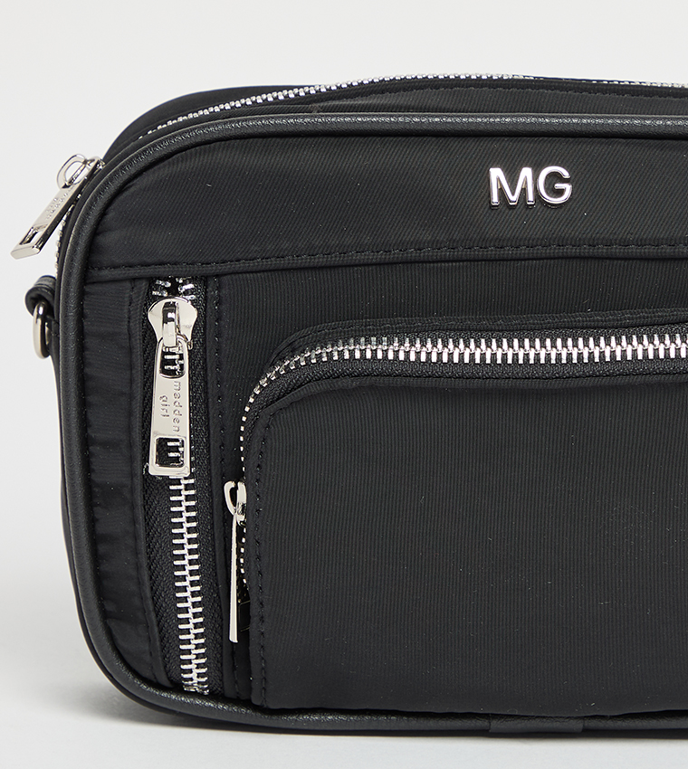 Logo Detail Crossbody Bag with Pouch