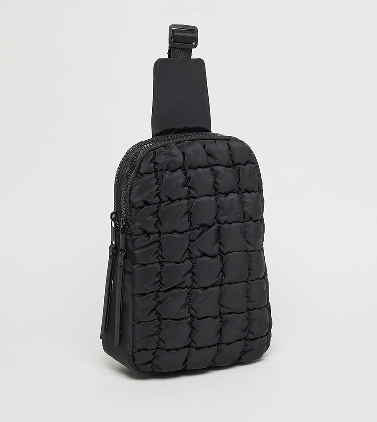 Quilted Crossbody Backpack
