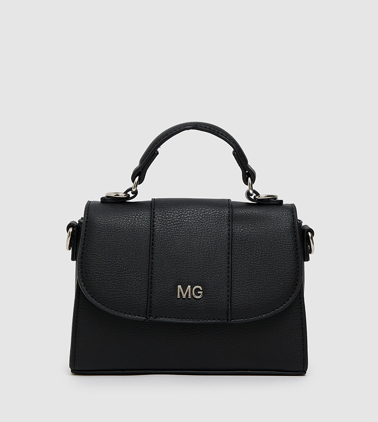 Logo Detail Top Handle Bag