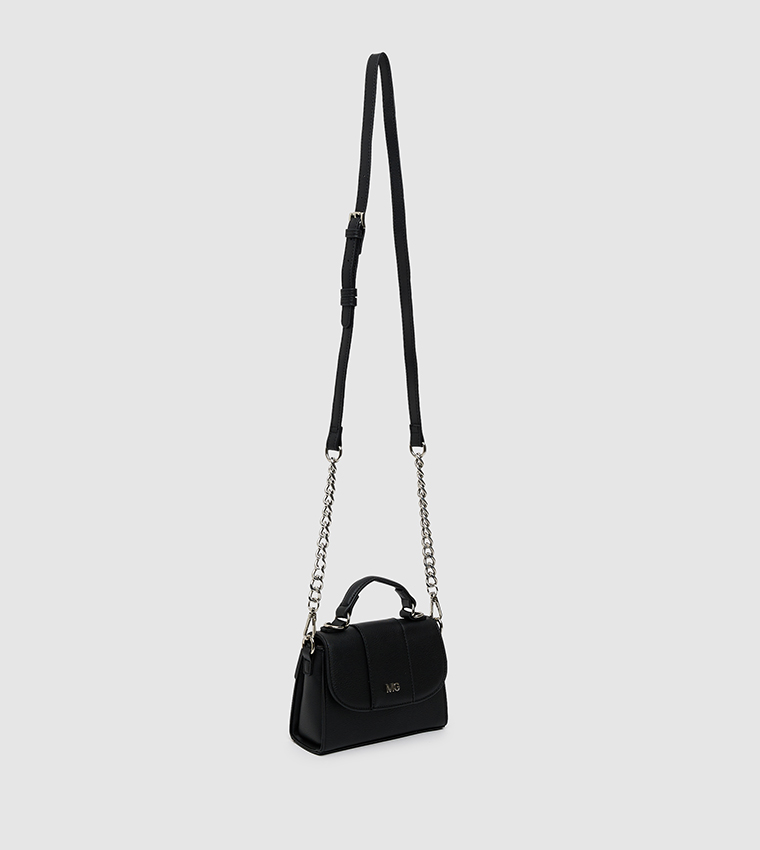 Logo Detail Top Handle Bag